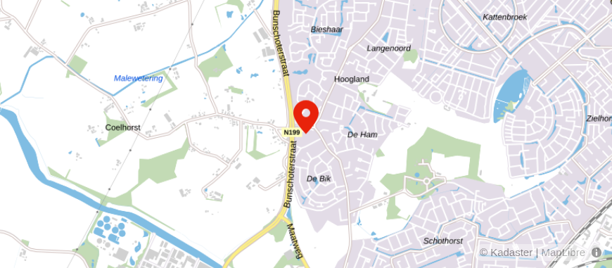 Locatie van Ron Borgdorff Financieel Advies