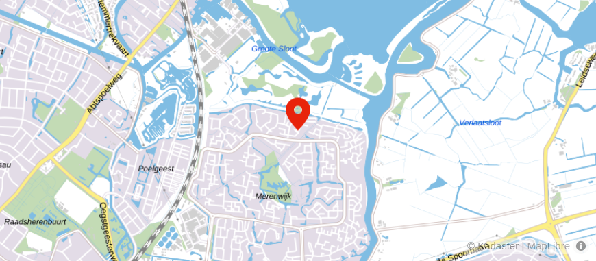 Locatie van H.C. van der Horst Beheer