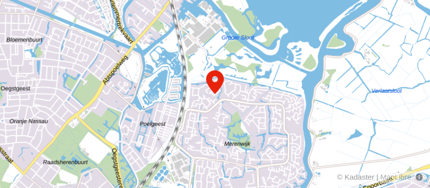 Locatie van Tom van der Meer Verzekeringen en Hypotheken