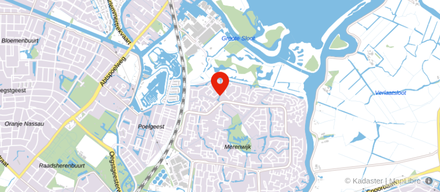 Locatie van B.I.M. van den Wijngaart Belastingadvies