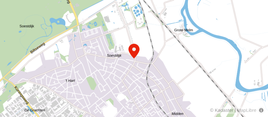 Locatie van De Hypotheker Soest