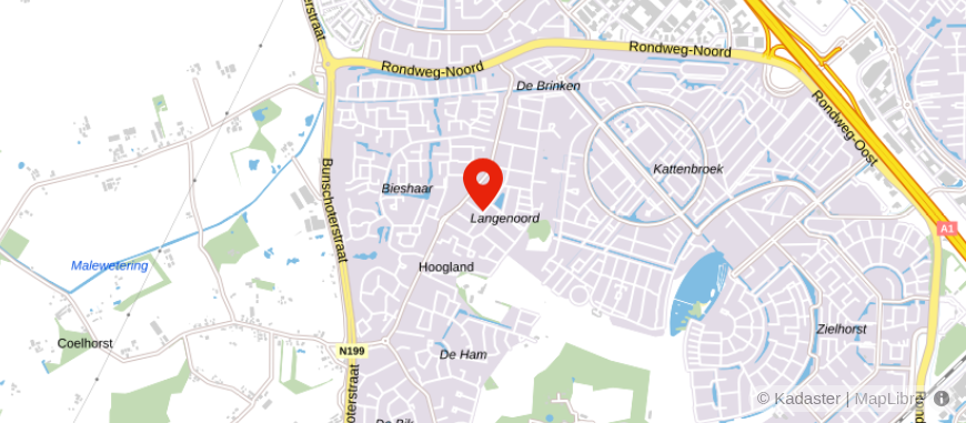 Locatie van  Van Dijk Financiële Dienstverlening