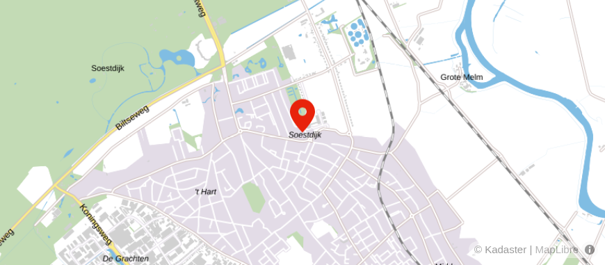 Locatie van Verrips Makelaardij