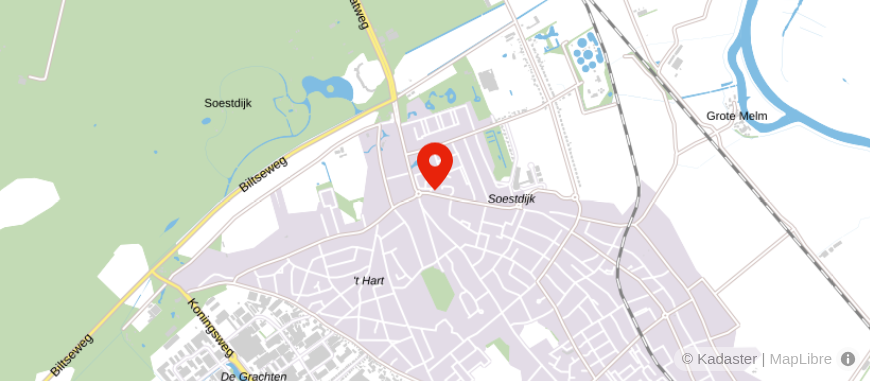 Locatie van Bres Advocaten