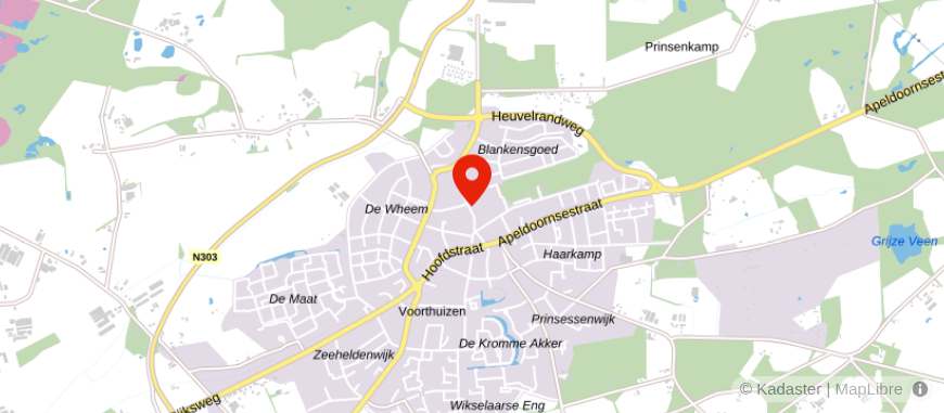 Locatie van Hul Luigjes Hardeveld - Voorthuizen