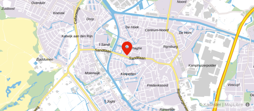 Locatie van Verhees Notarissen