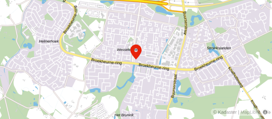 Locatie van ASN Bank Enschede Zuid