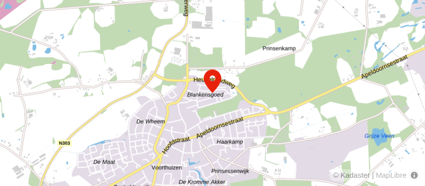Locatie van Boersen Financieel Advies