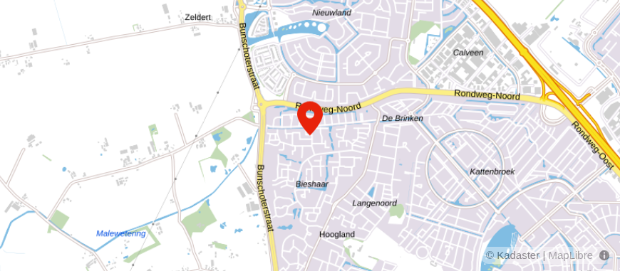 Locatie van Fiscaal adviesbureau Ruijters