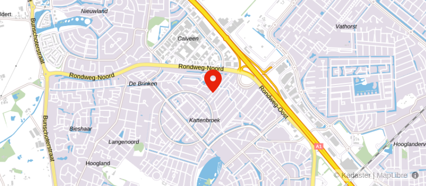 Locatie van Bonnes Makelaardij
