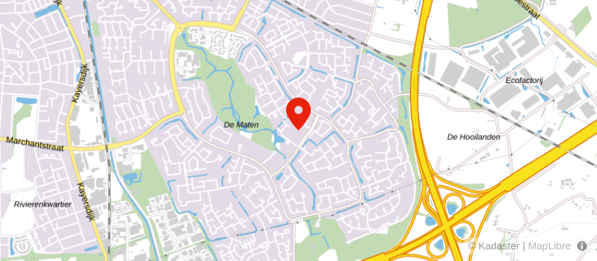 Locatie van RSH Financieel Advies