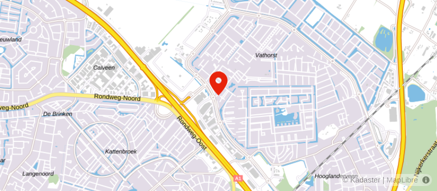 Locatie van De Vaal Financiële Diensten B.V.
