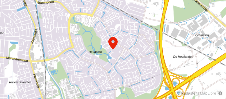 Locatie van WitteWoning Makelaars Apeldoorn