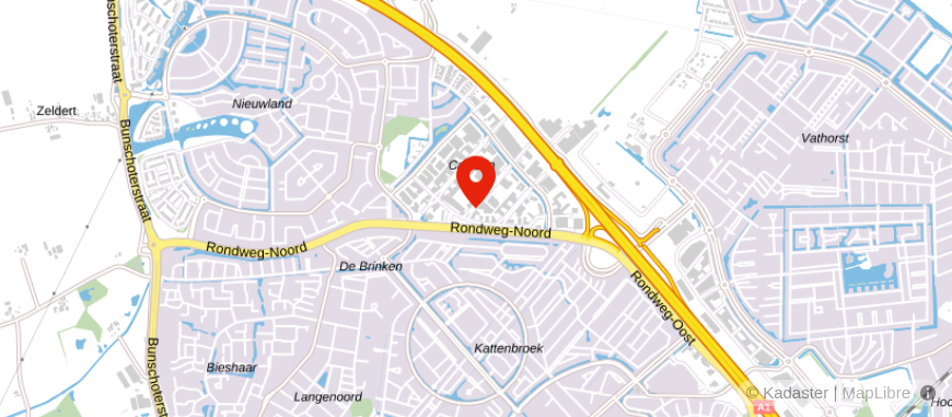 Locatie van Eemland Hypotheken