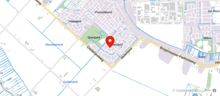 Locatie van ML Financials