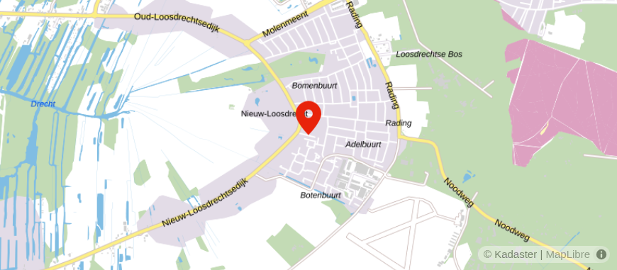 Locatie van Kantoor Vanderwalle