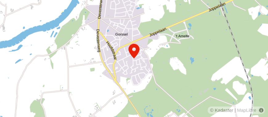 Locatie van Adviesbureau Tjallema