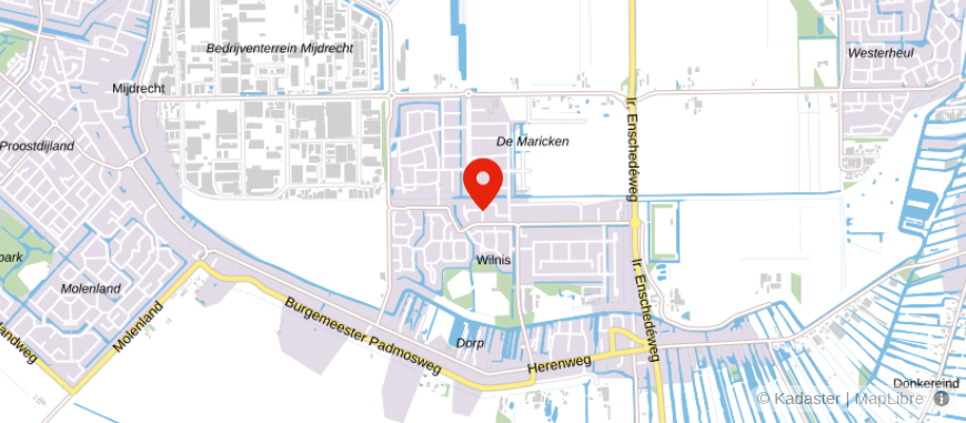 Locatie van De Rekenmeester, accountants & adviseurs