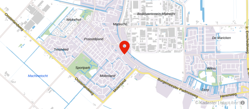 Locatie van Notarispraktijk mr. J.G. Lagendijk c.s.