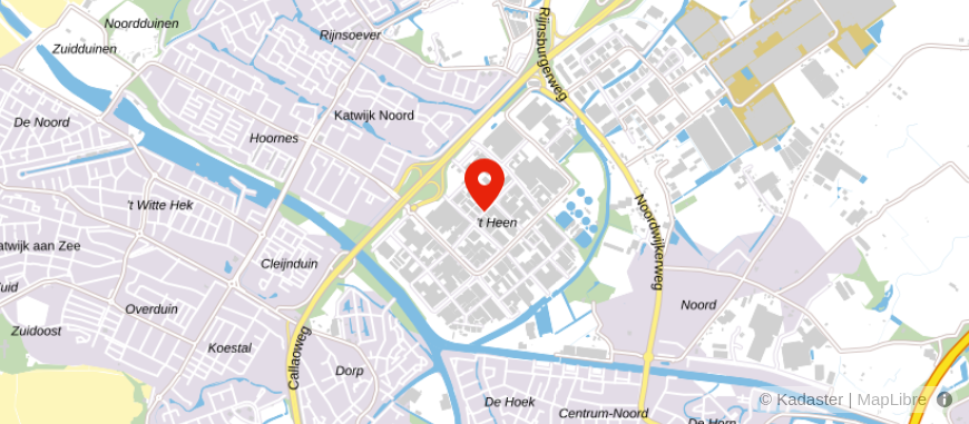 Locatie van Assurantiekantoor 'De Duinlander'