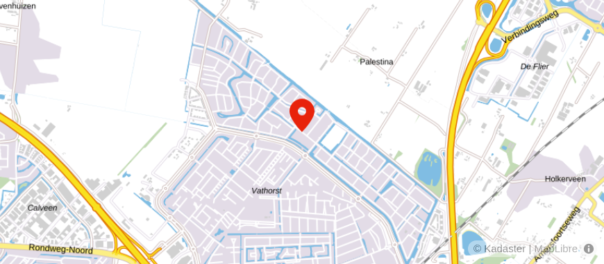Locatie van Makelaardij de Parel