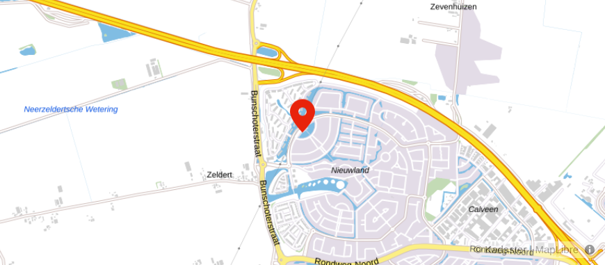 Locatie van Reinerie Garantiemakelaars Amersfoort