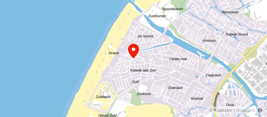 Locatie van Van der Meer makelaars & taxateurs