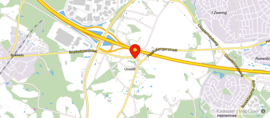 Locatie van Makelaardij Meerman