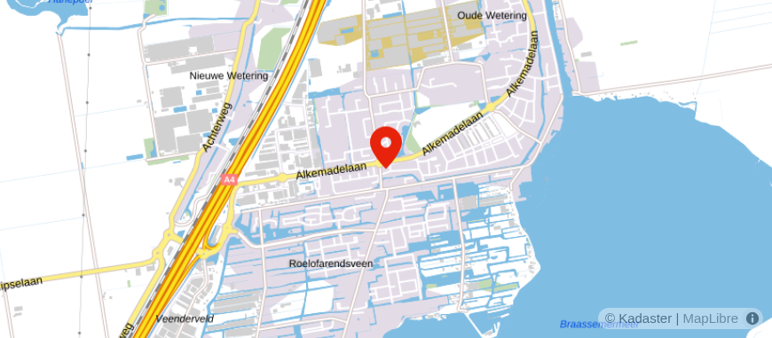 Locatie van Van der Meer & Partners
