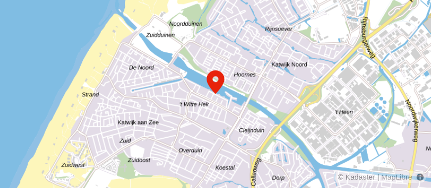 Locatie van Binnendijk&van Rijsbergen