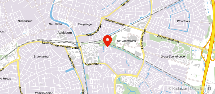 Locatie van Securium Totaalplan