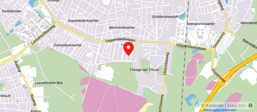 Locatie van Smaalders Makelaardij