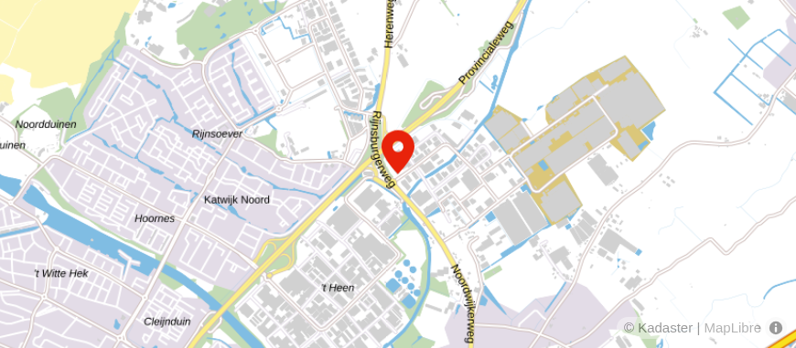 Locatie van De Ridder Pensioenadviseurs
