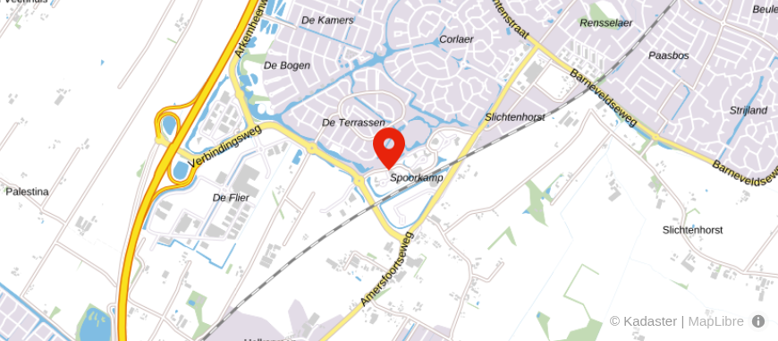 Locatie van aaff Nijkerk