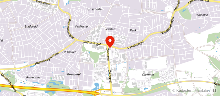 Locatie van Advinez Nederland