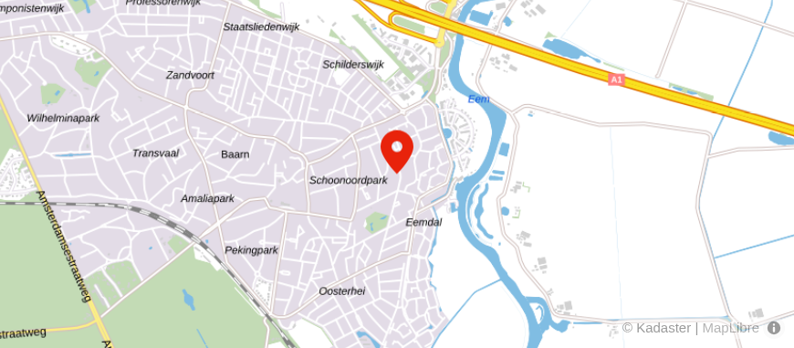 Locatie van Employee Benefit Adviesgroep