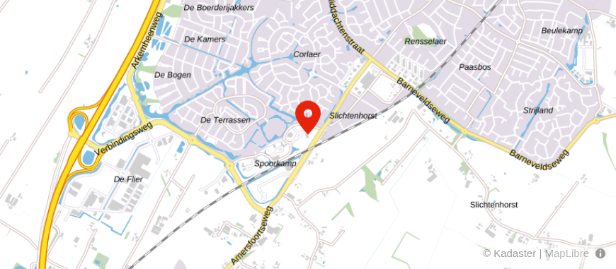 Locatie van MBV Financieel Adviseurs