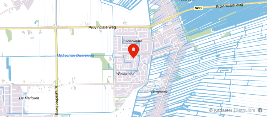 Locatie van Hypothekers Team Midden Nederland