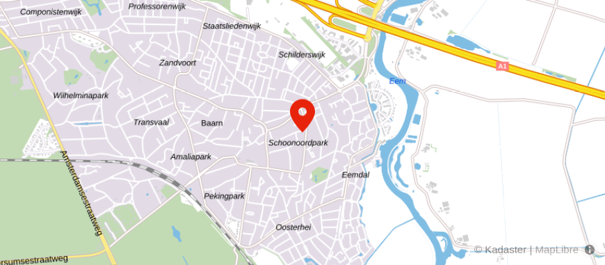 Locatie van Den Dulk & Partners