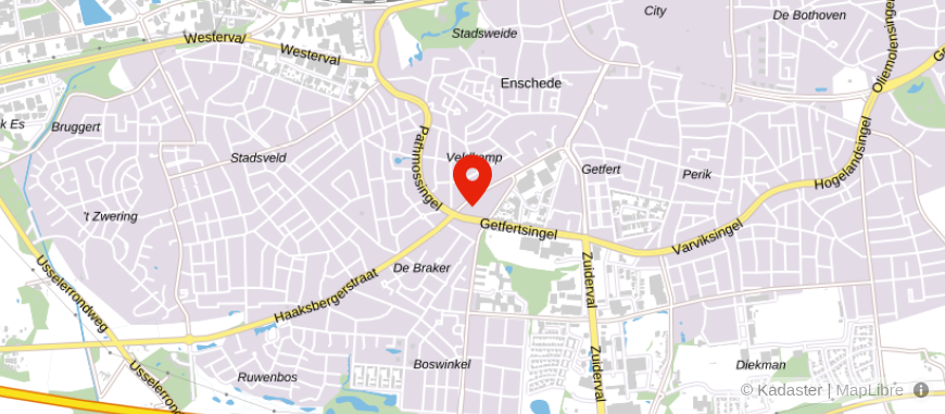 Locatie van Hypotheek Visie Enschede