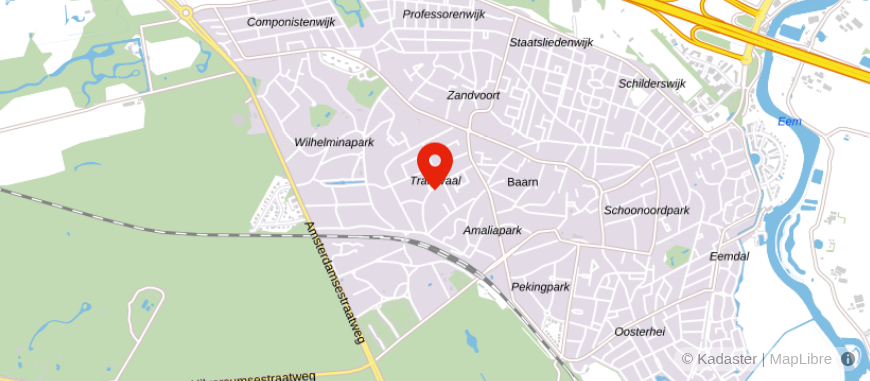 Locatie van van hardeveld makelaardij