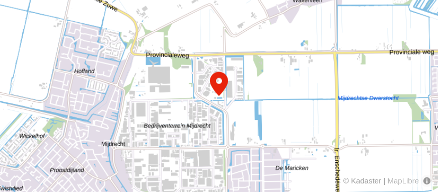 Locatie van Meijer den Braber