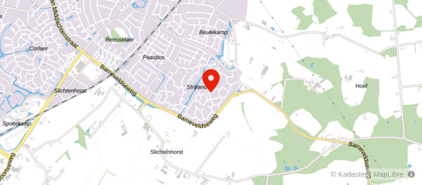 Locatie van Administratiekantoor A. Mastenbroek