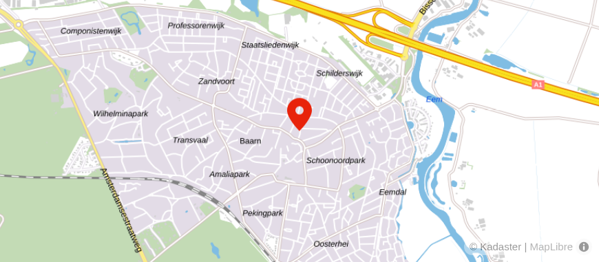 Locatie van P. Bos Assurantiën