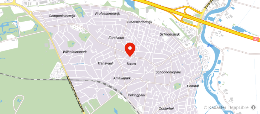 Locatie van Affluent