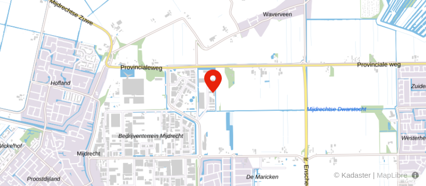 Locatie van Van der Meer & Co