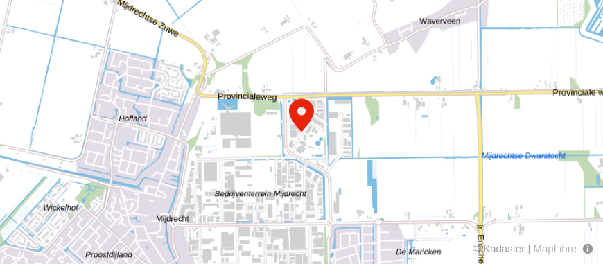 Locatie van Redegeld De Ree Administratie & Belastingadviseurs