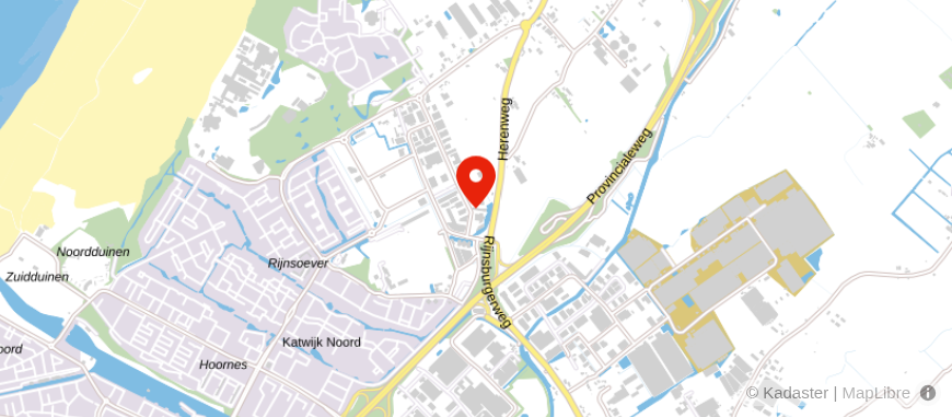 Locatie van Abin accountants B.V.