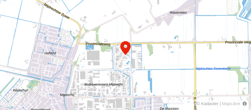 Locatie van Klaas Kleijn Administratiekantoor