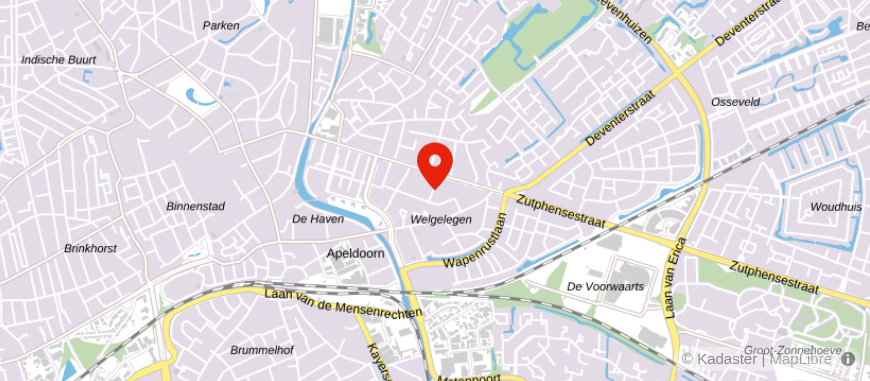 Locatie van Assurantie Advies Hofma